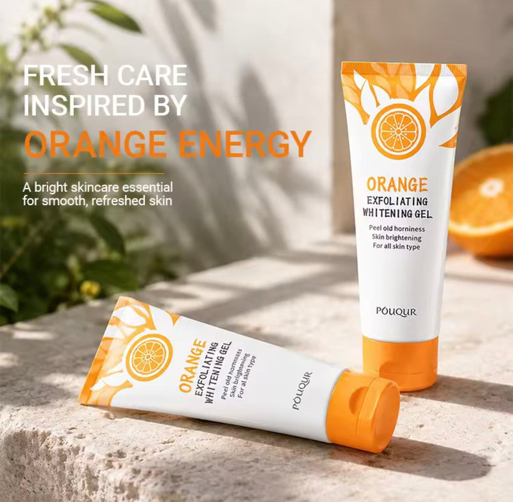 অরিজিনাল প্রোডাক্টের নিশ্চয়তায় নিন Orange Exfoliating Whitening Gel।