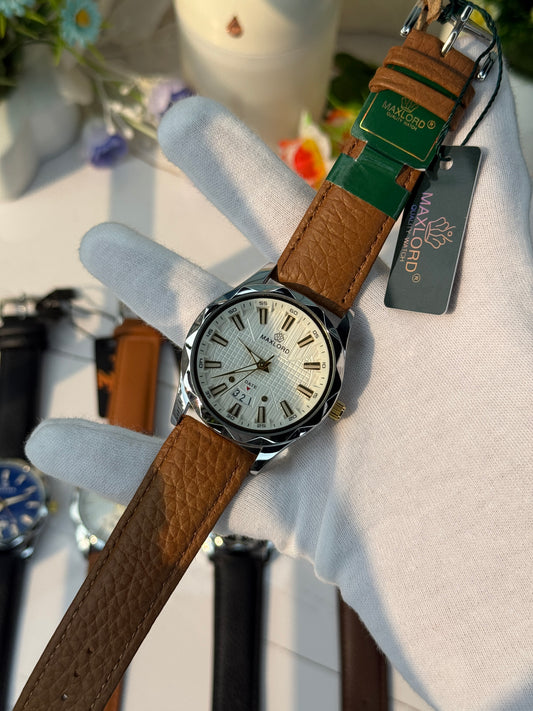 ✨ MAXLORD প্রিমিয়াম ওয়াচ– 100% Waterproof – বৃষ্টি, সাঁতার বা হঠাৎ স্প্ল্যাশ—কোনো দুশ্চিন্তা নয়