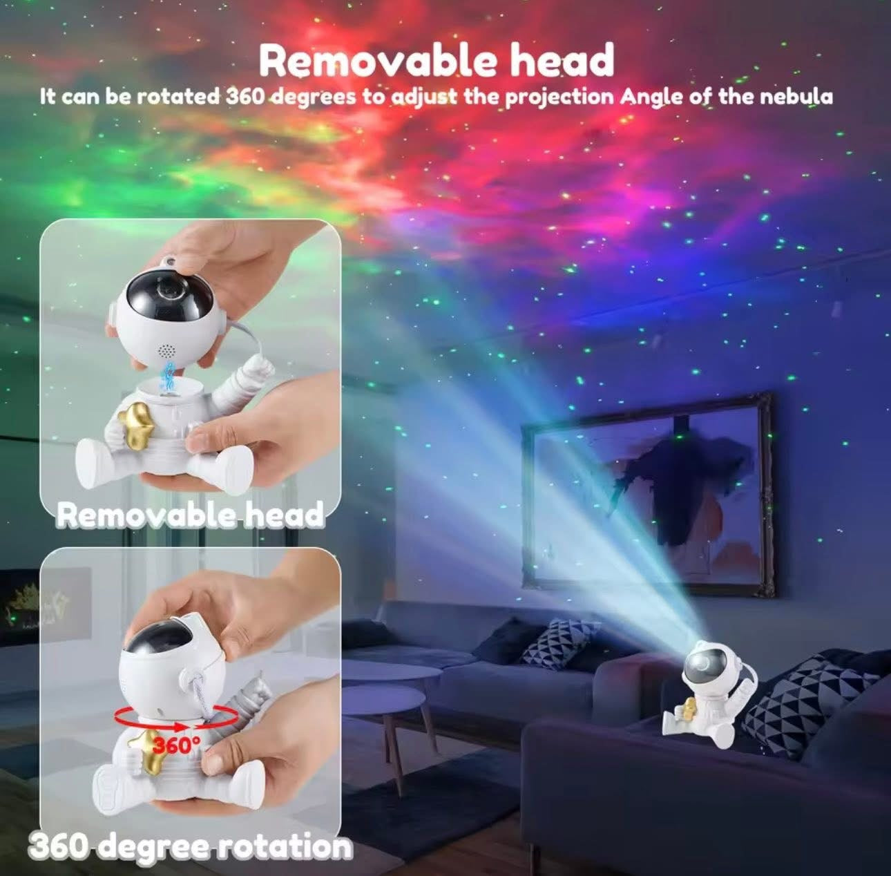 🌌 আপনার ঘরকে দিন এক নতুন মাত্রা – ছোট্ট গ্যালাক্সির ছোঁয়া