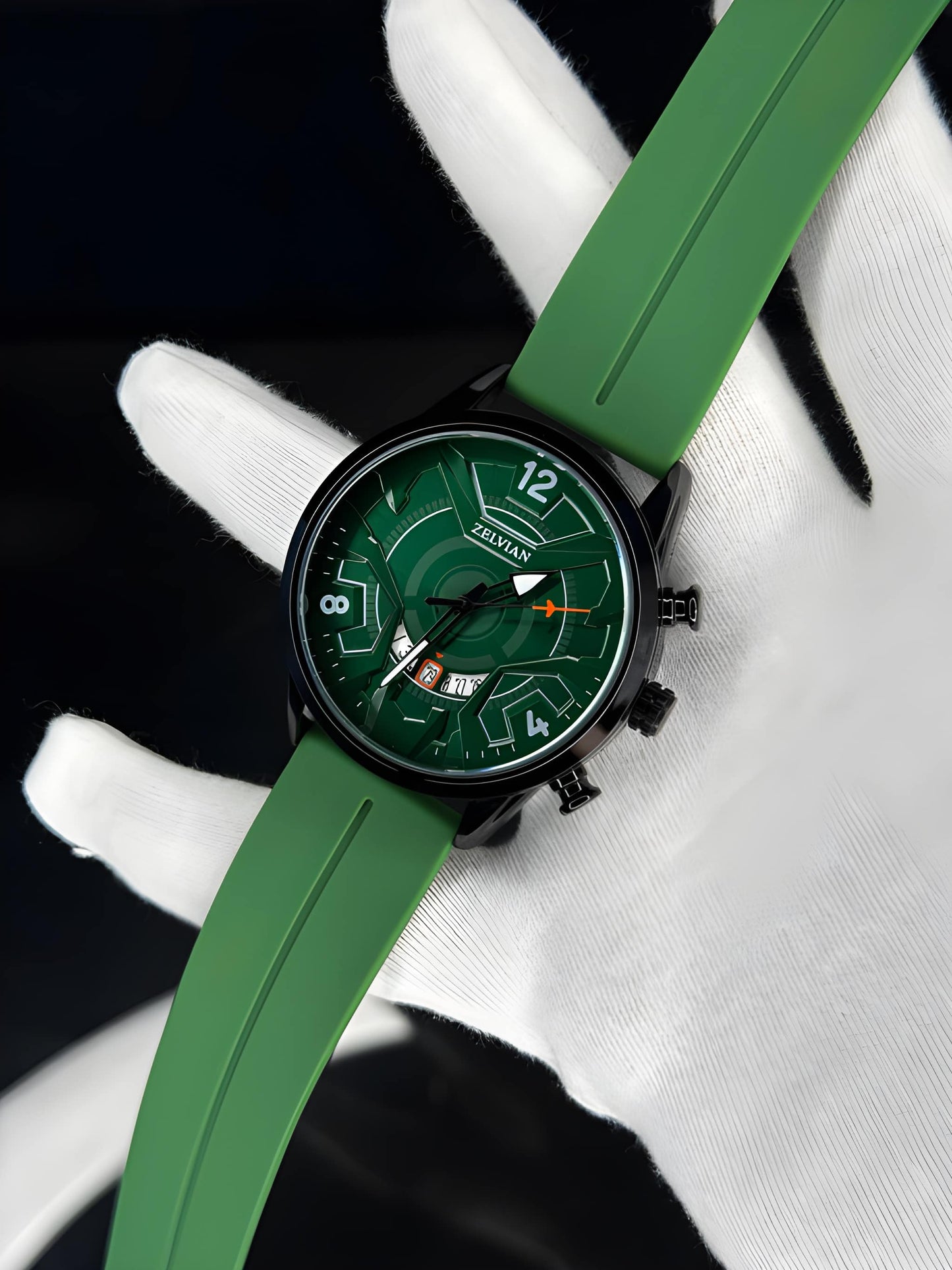 ⌚ Zelvian Watch💧 ১০০% ওয়াটারপ্রুফ✨