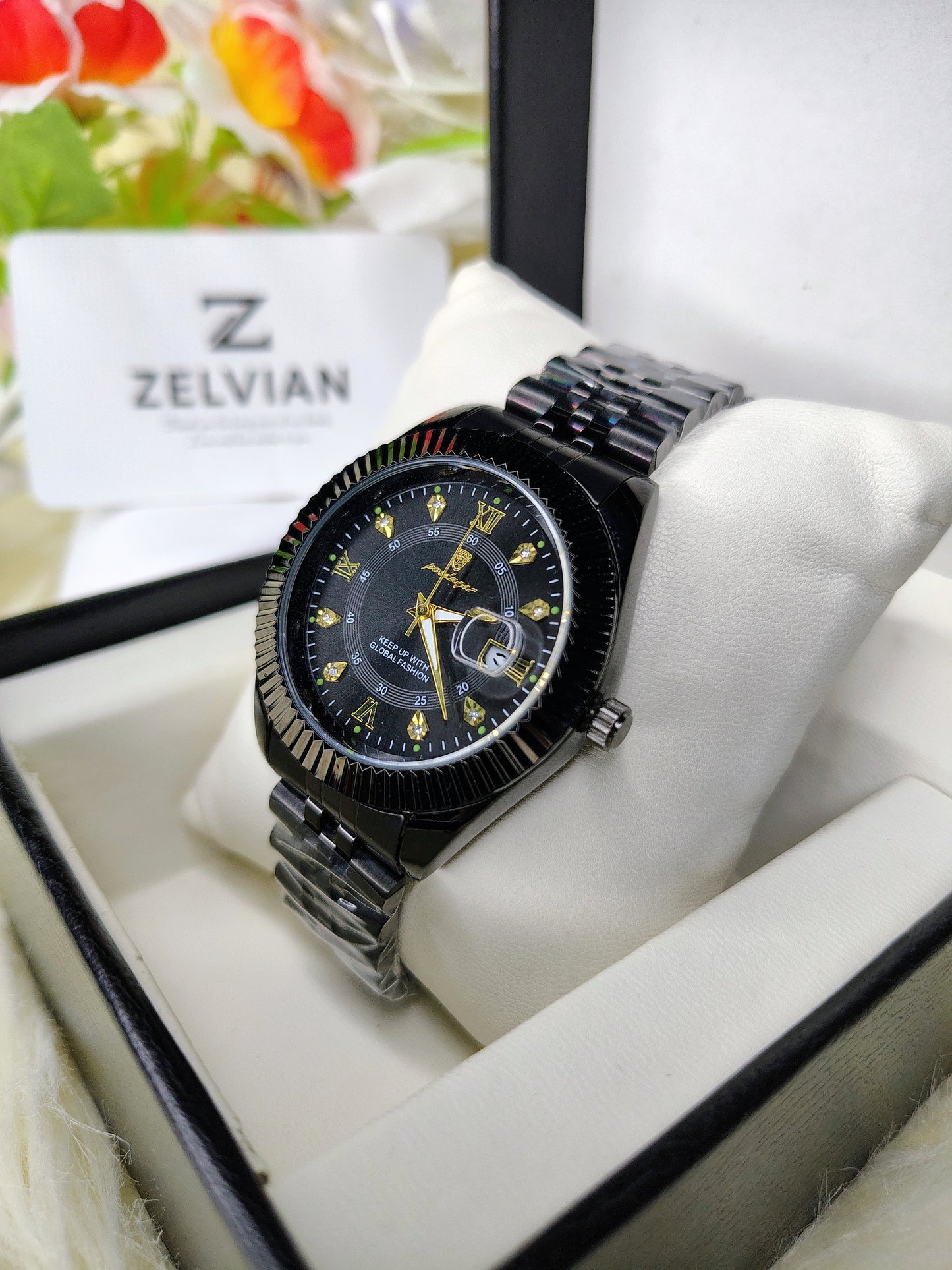 Poedagar Date Display Premium Watch