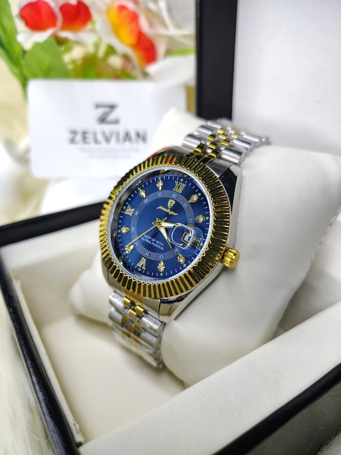 Poedagar Date Display Premium Watch