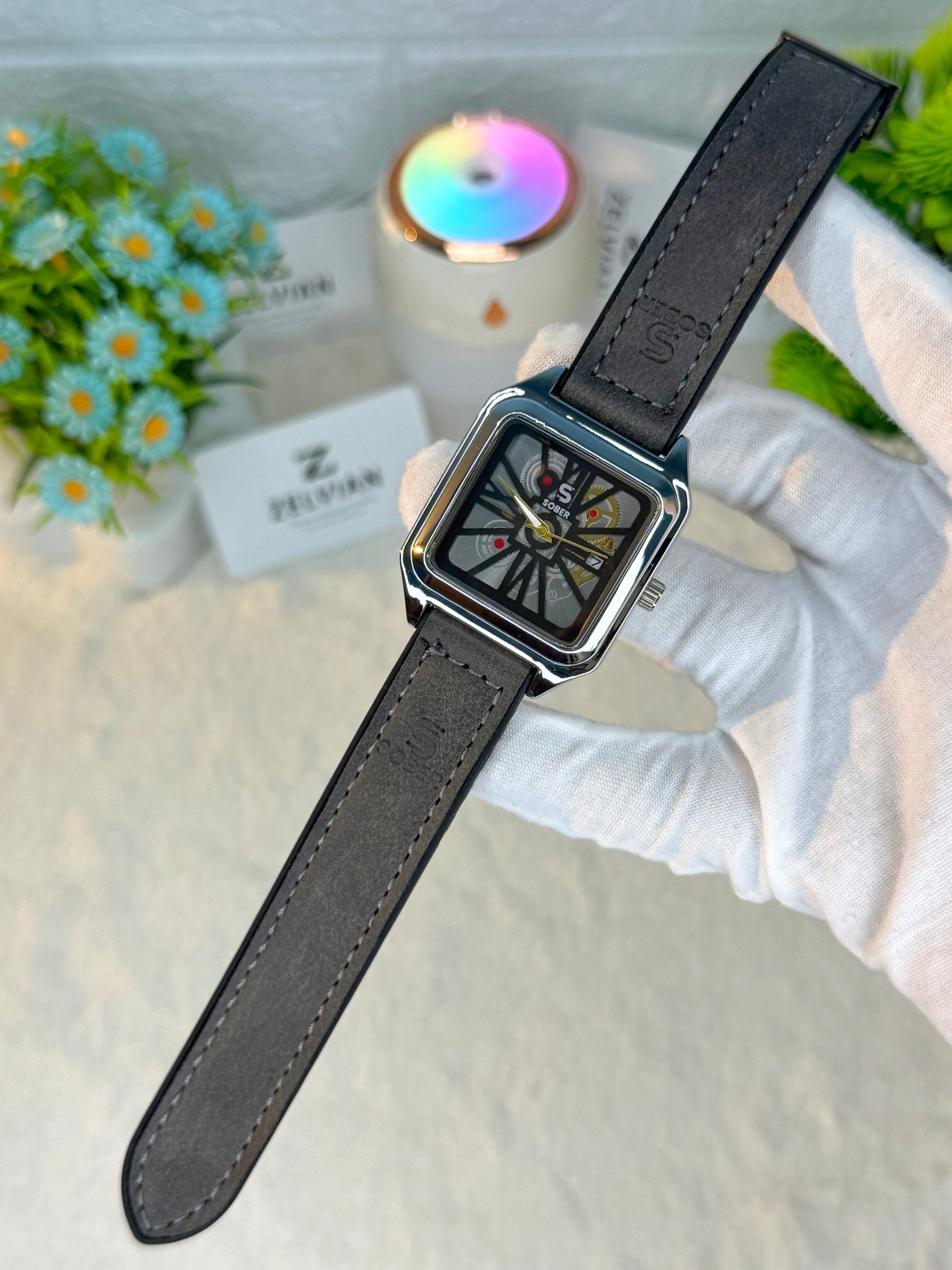 𝐏𝐫𝐞𝐦𝐢𝐮𝐦 𝐌𝐚𝐠𝐧𝐞𝐭𝐢𝐜 𝐒𝐭𝐫𝐚𝐩 𝐖𝐚𝐭𝐜𝐡 𝐰𝐢𝐭𝐡 𝐃𝐚𝐭𝐞 𝐃𝐢𝐬𝐩𝐥𝐚𝐲