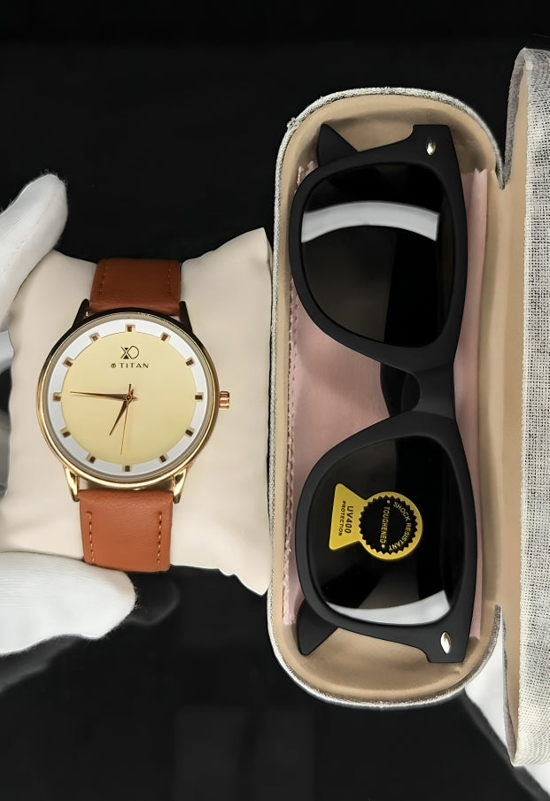 🔥 𝐅𝐑𝐄𝐄 𝐃𝐄𝐋𝐈𝐕𝐄𝐑𝐘 — ⌚🕶️ প্রিমিয়াম ঘড়ি & সানগ্লাস কম্বোতে স্মার্ট স্টাইল!✨