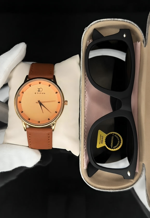 🔥 𝐅𝐑𝐄𝐄 𝐃𝐄𝐋𝐈𝐕𝐄𝐑𝐘 — ⌚🕶️ প্রিমিয়াম ঘড়ি & সানগ্লাস কম্বোতে স্মার্ট স্টাইল! ✨