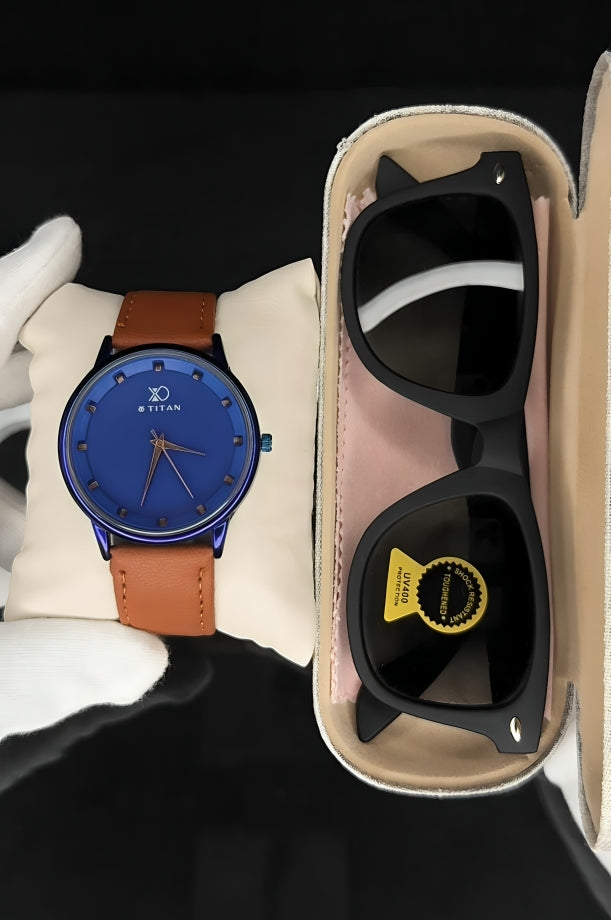 🔥 𝐅𝐑𝐄𝐄 𝐃𝐄𝐋𝐈𝐕𝐄𝐑𝐘 — ⌚🕶️ প্রিমিয়াম ঘড়ি & সানগ্লাস কম্বোতে স্মার্ট স্টাইল! ✨