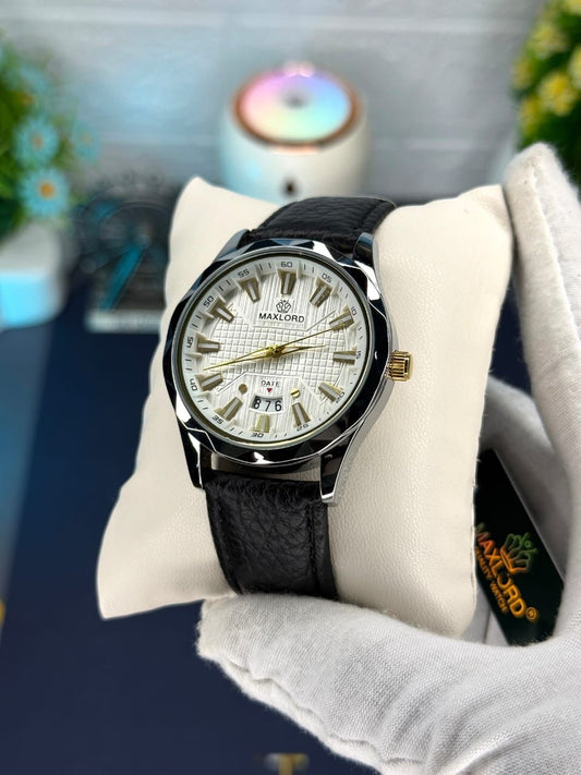 MAXLORD প্রিমিয়াম ওয়াচ– 100% Waterproof – বৃষ্টি, সাঁতার বা হঠাৎ স্প্ল্যাশ—কোনো দুশ্চিন্তা নয়