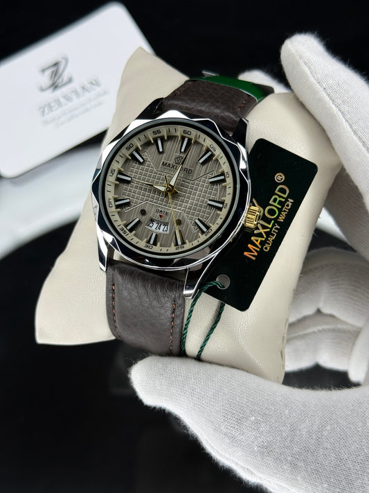 MAXLORD প্রিমিয়াম ওয়াচ– 100% Waterproof – বৃষ্টি, সাঁতার বা হঠাৎ স্প্ল্যাশ—কোনো দুশ্চিন্তা নয়!