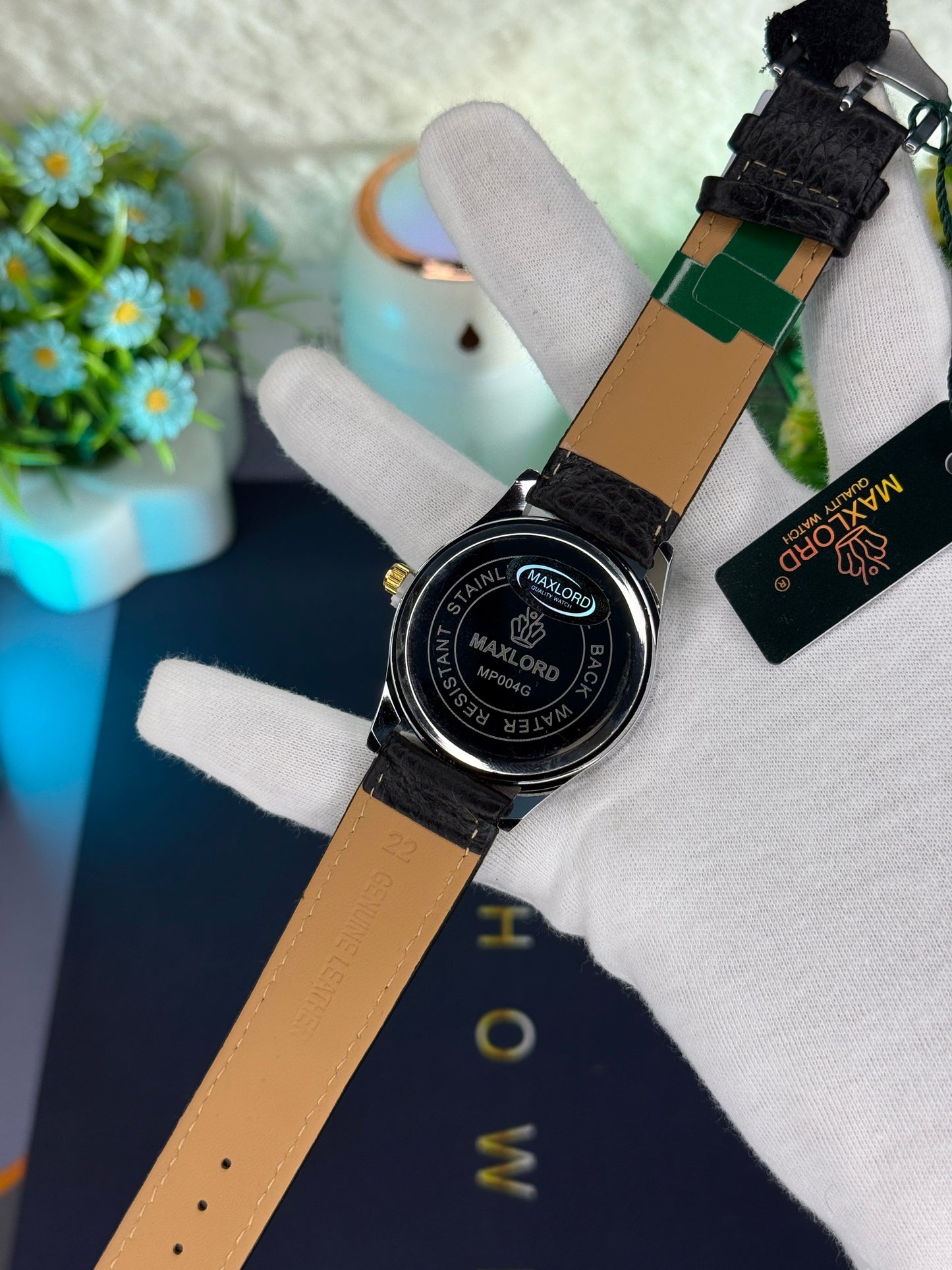 MAXLORD প্রিমিয়াম ওয়াচ– 100% Waterproof – বৃষ্টি, সাঁতার বা হঠাৎ স্প্ল্যাশ—কোনো দুশ্চিন্তা নয়